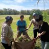 03.05.2025 г. субботник на территории памятника \"Вечно живым\" и территории детской площадки