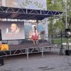 30 апреля на площади СДК прошёл концерт ретро песен \"Старая пластинка\"