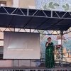 30 апреля на площади СДК прошёл концерт ретро песен \"Старая пластинка\"