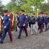 Возложение венков и цветов, в честь 80 годовщины Великой Победы, у памятника \"Вечно живым\" и на братских могилах села